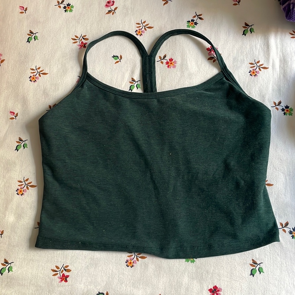 Beyond Yoga spacedye slim racerback cropped tank